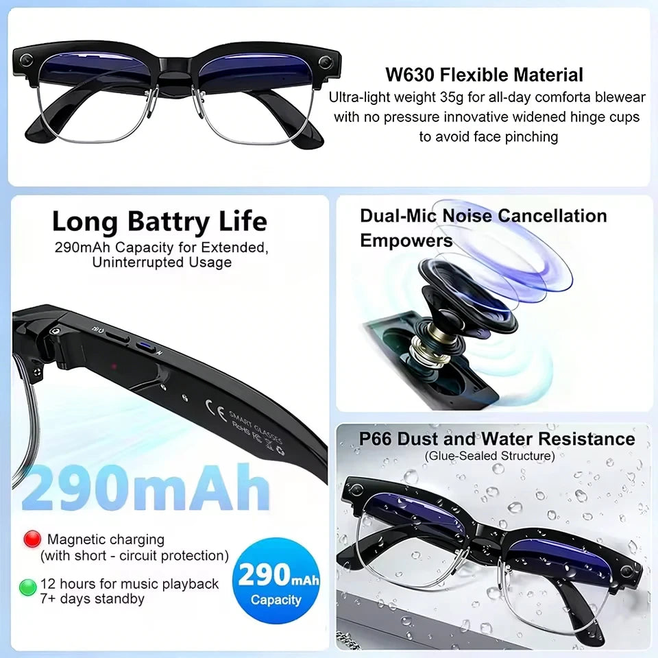 smart video recording sunglass