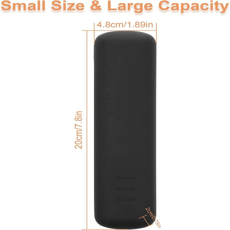 Silicone Makeup Brush Storage Bag Makeup Brush Protective Case Portable Beauty Makeup Tool Storage Box