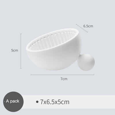 Creative Xiaowangzi Makeup Brush Cleaning Plate