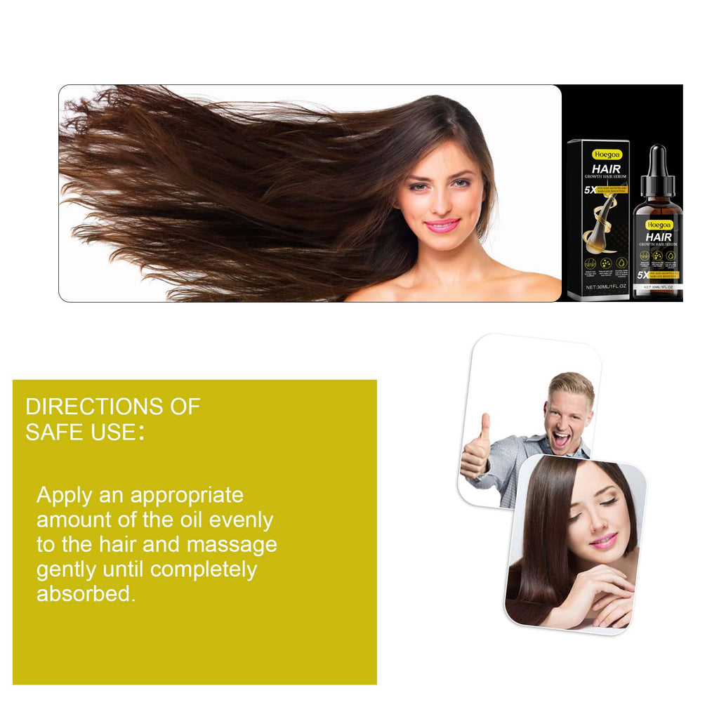 Growth Hair Serum, Prevent The Loss Of Solid Hair Nourish Thick Hair Scalp Care Dense Hair Care